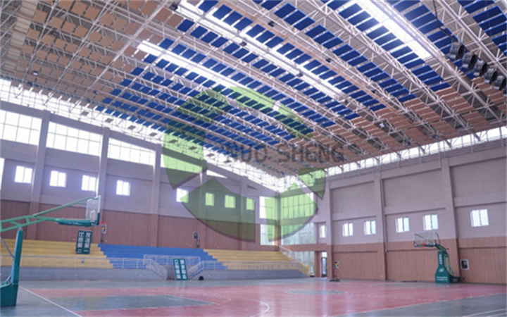 廣東佛山外語學院三水校區體育館吸音工程