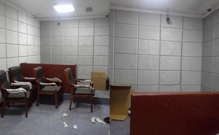 江蘇鹽城詢問室防撞軟包吸音板聲學工程