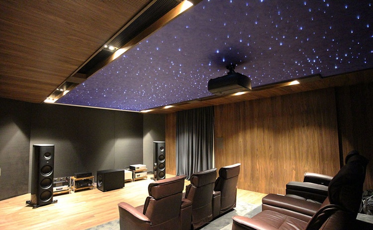河南開封家庭影院吸音板聲學工程-0
