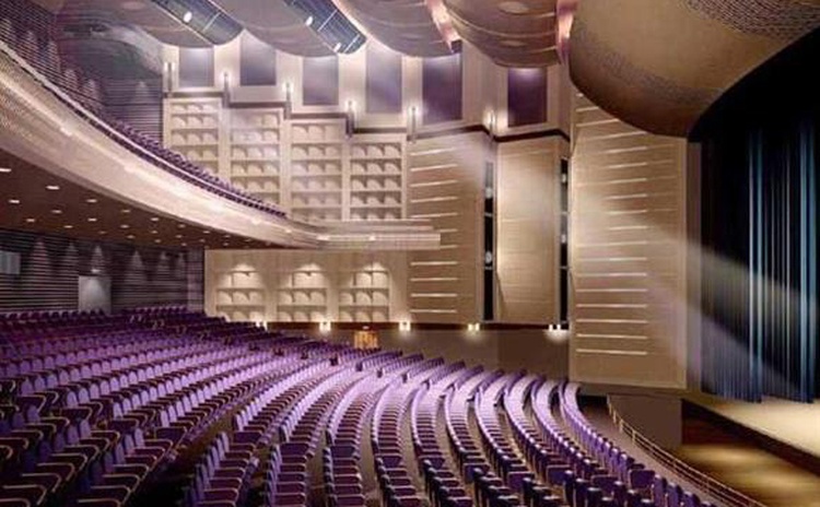 江西宜春大劇院木質吸聲板聲學工程