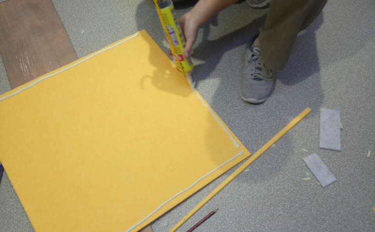 辦公室聚酯吸音板怎么貼？